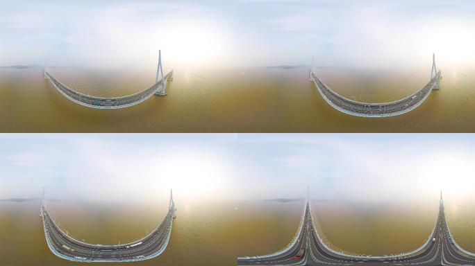 舟山跨海大桥 VR视频 全景视频 航拍