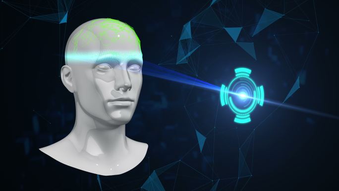 扫描人脸的生物特征人脸识别技术