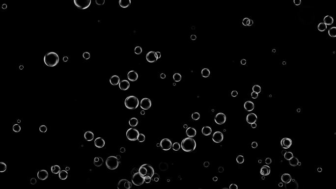 气泡粒子背景