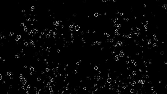 气泡粒子背景
