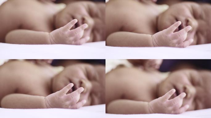 熟睡的婴儿传宗接代遗传家族