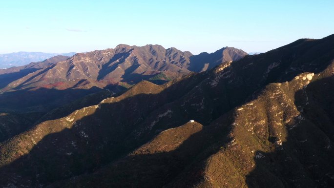 北京远郊区 秋天冬天的山  唯美山区