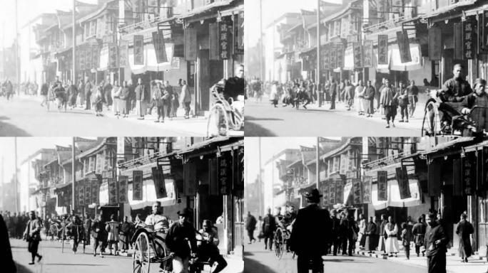 20世纪初老上海外滩租界历史影像