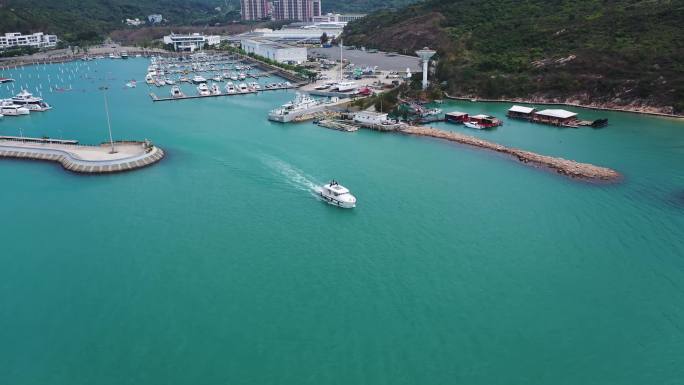 深圳 大鹏新区 七星湾 游艇 大海