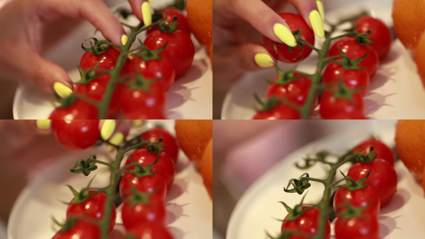 吃水果 小番茄 进口 水果