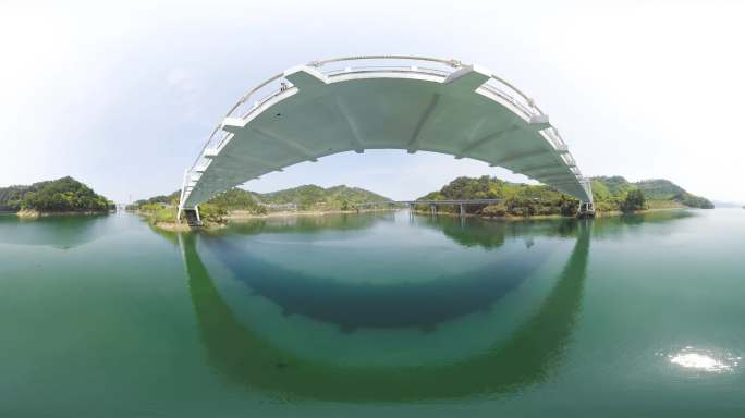千岛湖大桥航拍视频