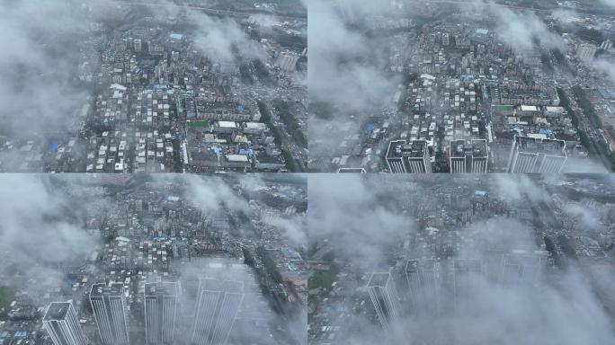 【4K正版】云海下的深圳龙岗恒大城市之光