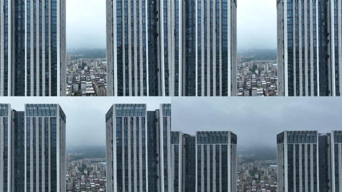 【4K正版】高楼大厦中的城中村