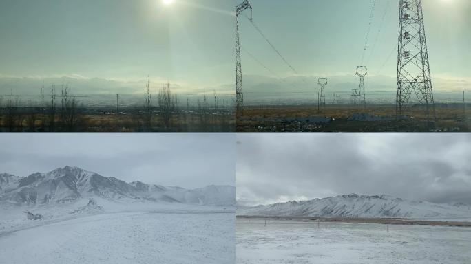 第一视角记录青藏铁路沿途风光