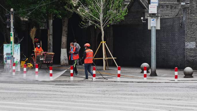 沈阳环卫清洗路面