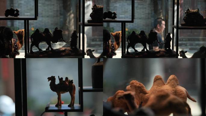 橱窗骆驼模型