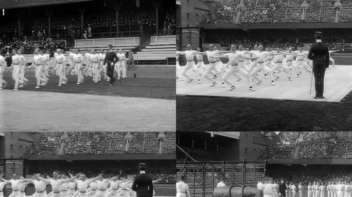 20世纪初瑞典 体育赛事 开场表演