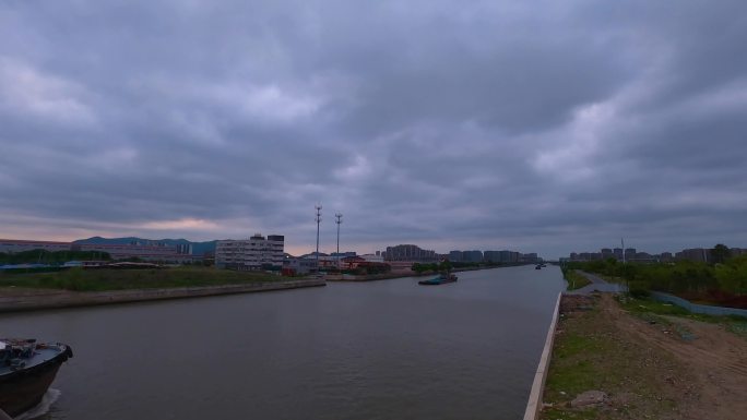 京杭运河延时摄影