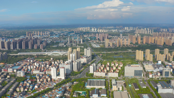 孝感城市大景