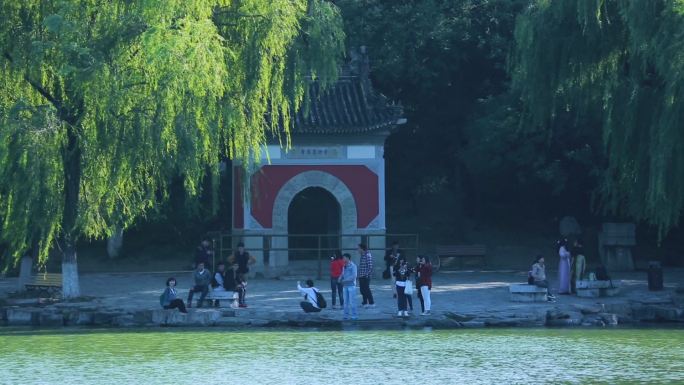 北京大学 校园生活 最高学府 未名湖畔