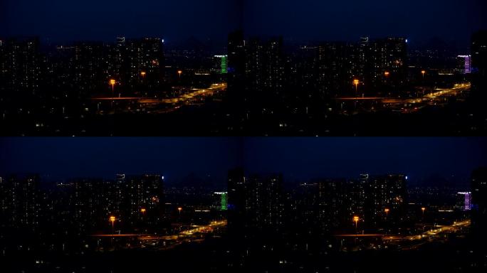 城市与夜空