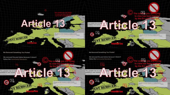 第13条版权欧洲版图世界地图