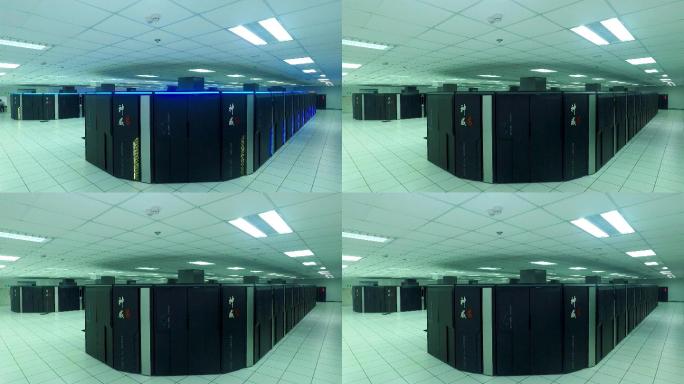 神威太湖之光 超级计算机 中国制造 机房