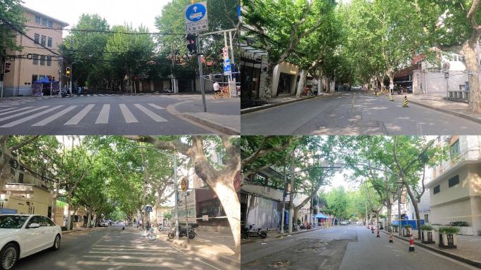 上海封城中的城区老街道