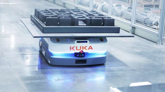 美的库卡黑灯工厂 仓储物流机器人智能制造