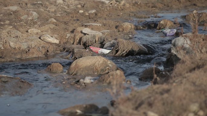 河流 污染 臭水沟 河道 环境质量