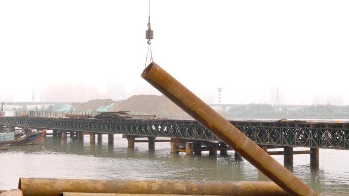 4K码头起重机吊桥梁承重柱