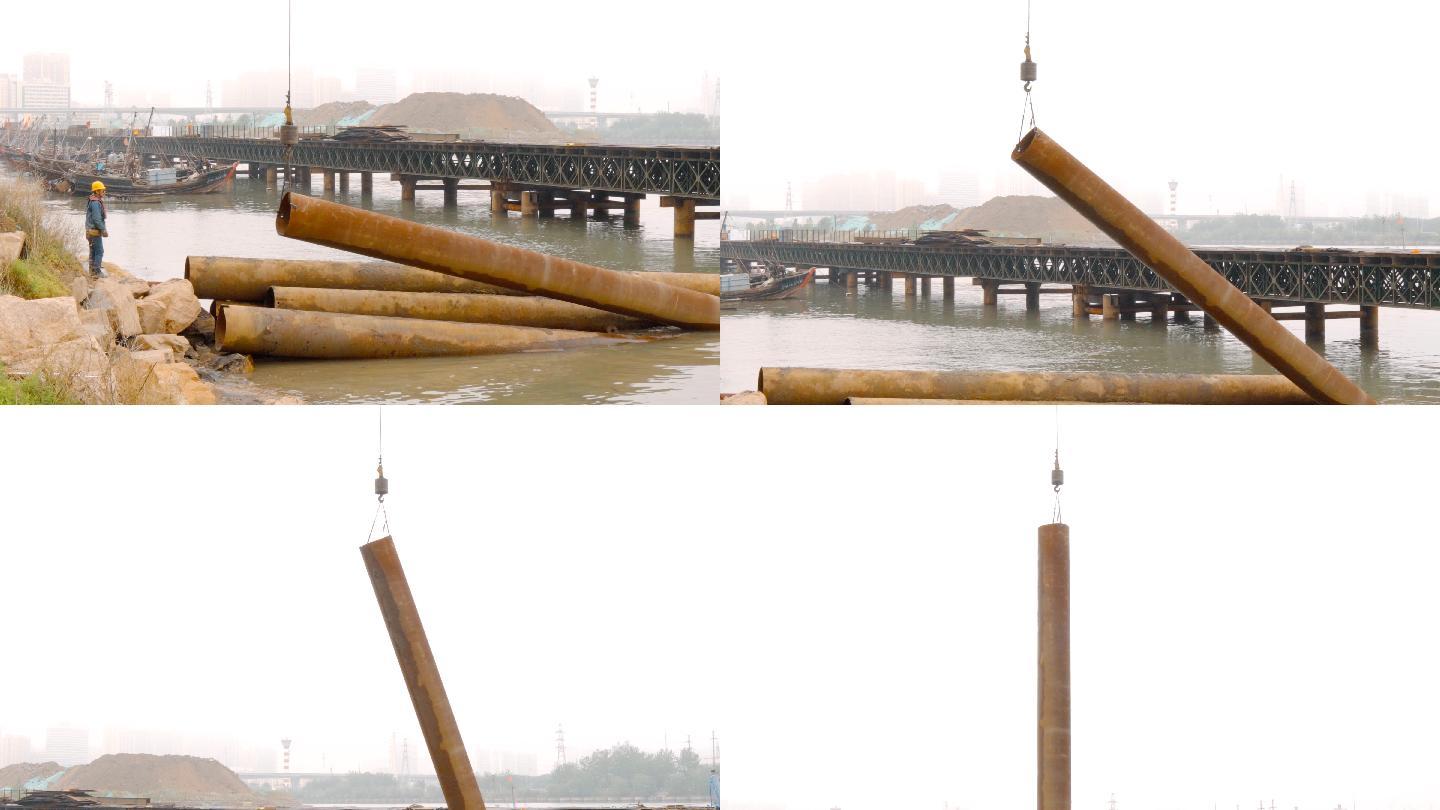4K码头起重机吊桥梁承重柱