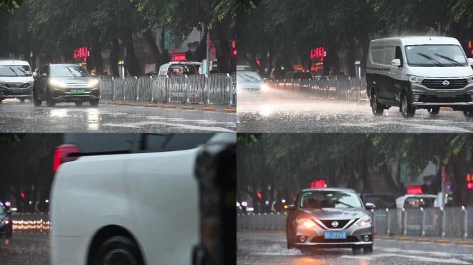 深圳 暴雨 马路 人间烟火 宣传片