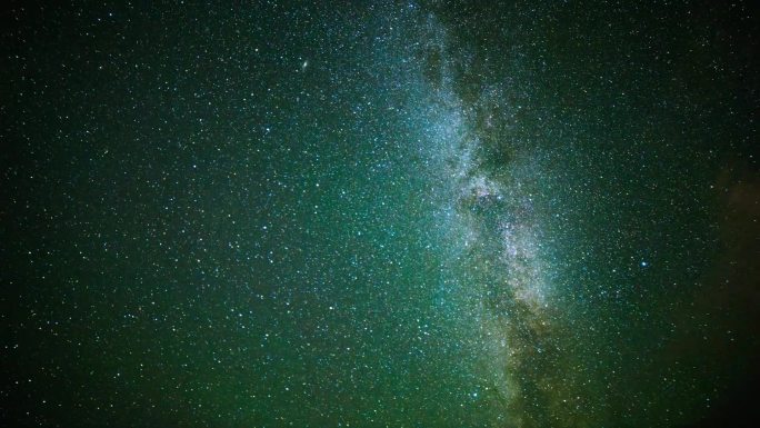 高清星空流星雨视频  星空延时摄影