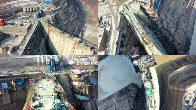 B191 白鹤滩水电站建设过程(上）