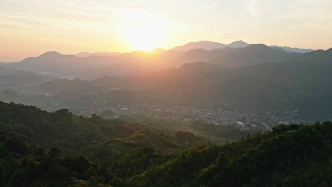 4k 山区日出