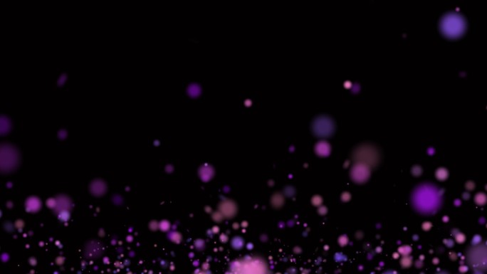 紫色粉色粒子无缝循环带通道