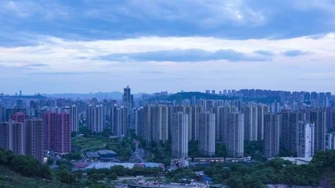 沙区大景（白转夜延时）