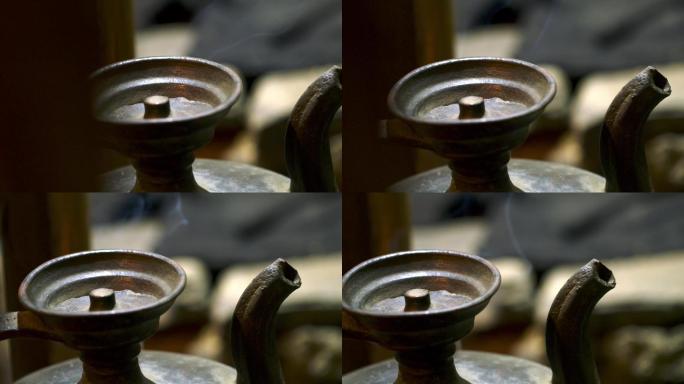 陶器陶瓷水壶烧水革命年代红色素材