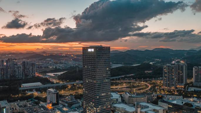 龙岗夜景