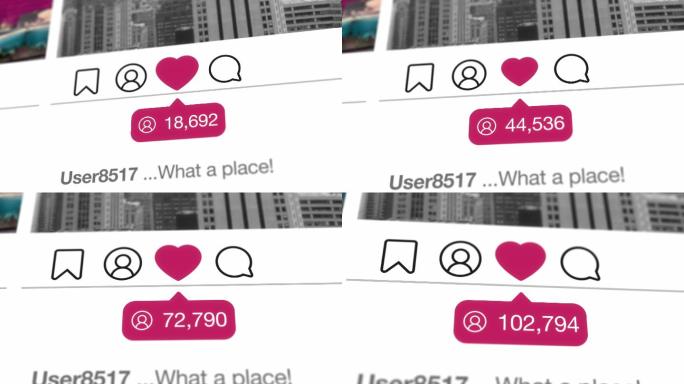 “爱它”计数器点赞视频