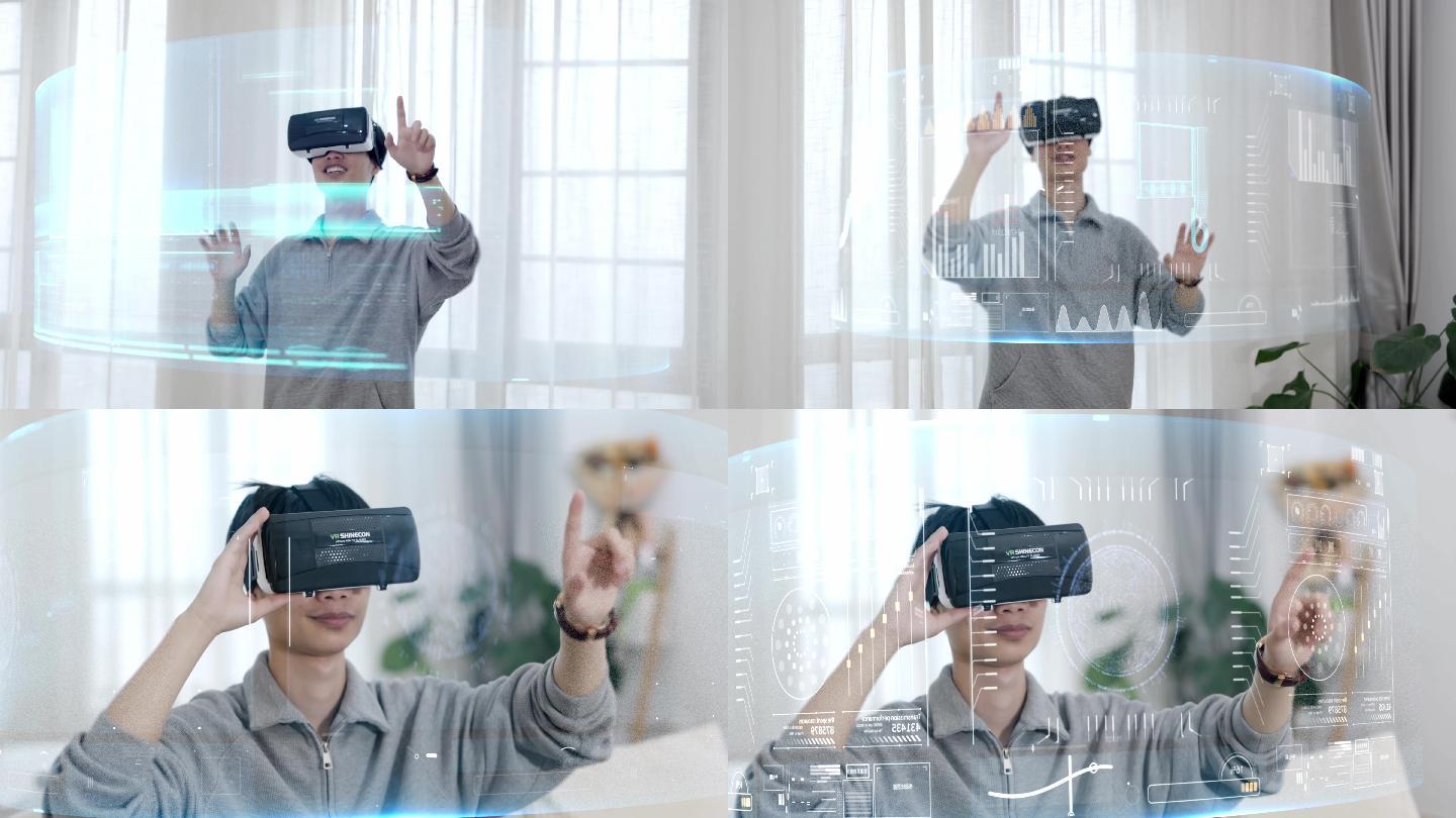 4K VR眼镜虚拟现实AE特效【合集】