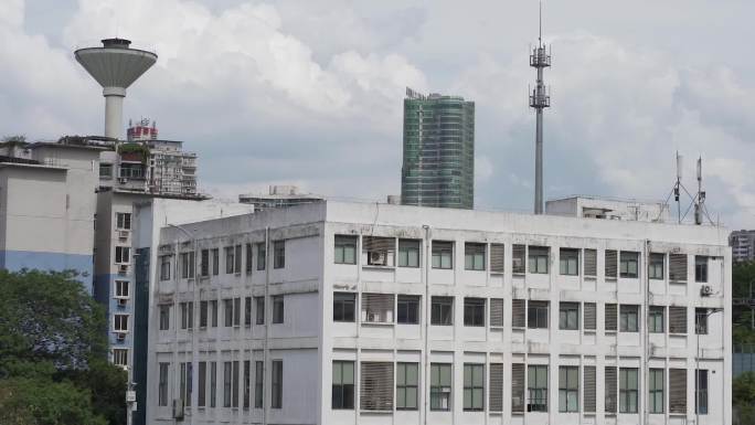 街景 马路 建筑 汽车 微电影素材