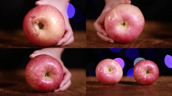 【镜头合集】不同品种的苹果对比  (3)
