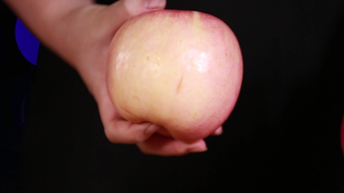 【镜头合集】不同品种的苹果对比  (1)