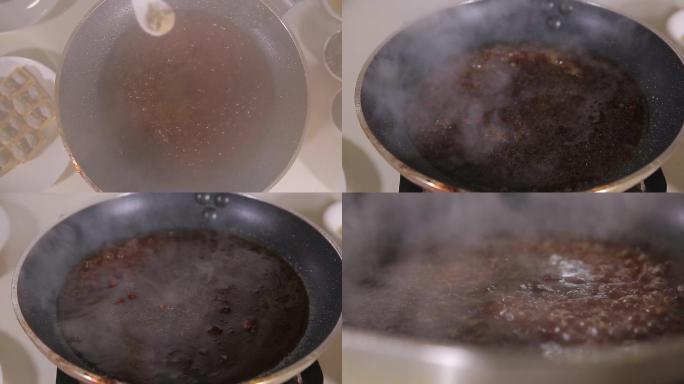 【镜头合集】调味烹制红烧料汁  (3)
