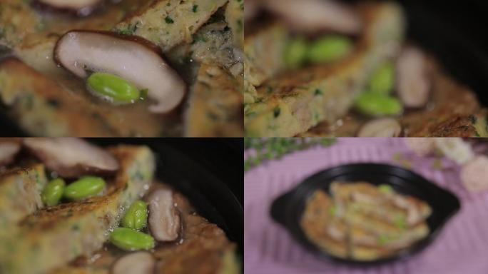 【镜头合集】毛豆蚝烙饼  (2)