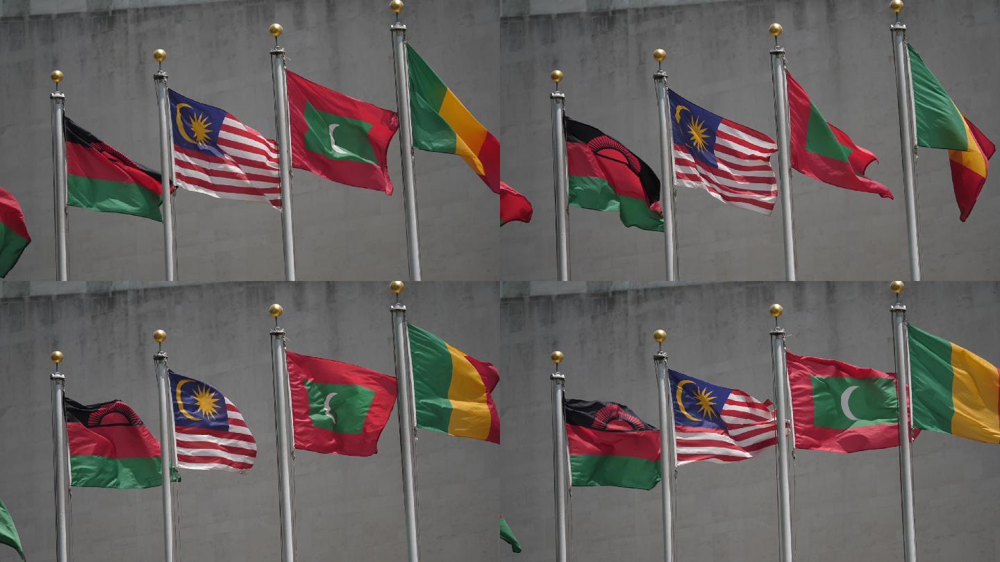 联合国国旗国际合作旗子