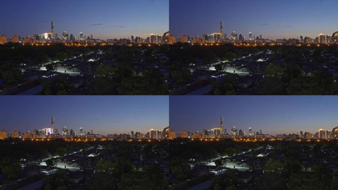 【4K原创】北京国贸全景夜景1