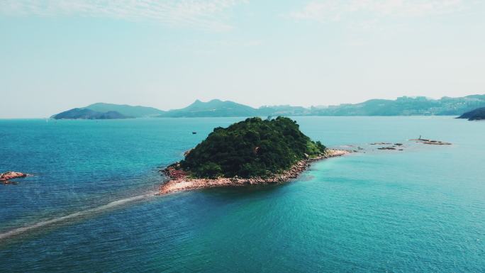 香港著名度假胜地西贡的惊人鸟瞰图