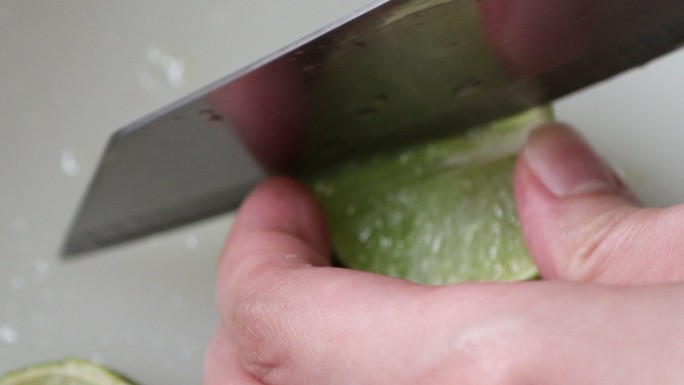 石灰切水果切柠檬水果刀