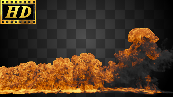 【通道】火焰起火火势蔓延汽油弹爆炸特效