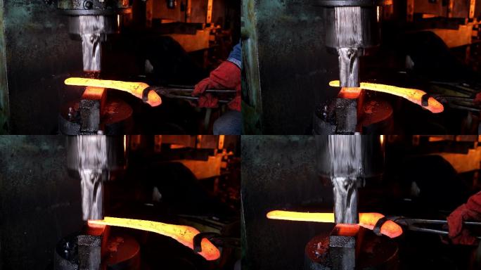 液压锻锤热锻铸铁锻造炼钢厂