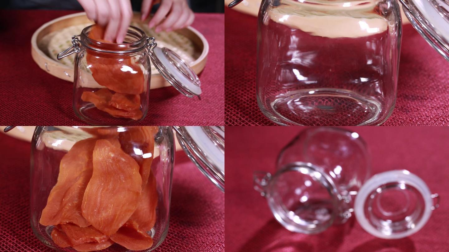 【镜头合集】玻璃密封罐玻璃罐  (2)