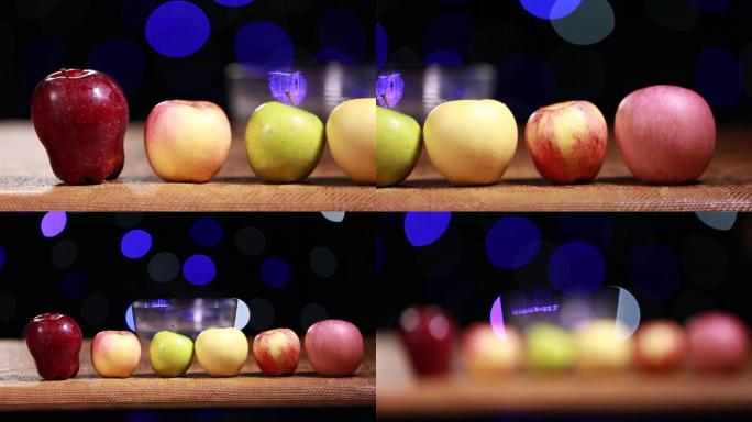 【镜头合集】各种颜色的苹果  (2)